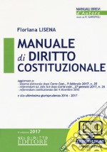 Manuale di diritto costituzionale libro