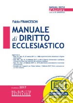 Manuale di diritto ecclesiastico libro