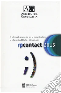 Agenda del giornalista 2015. Rp contact libro