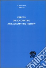 Papers on accounting and accounting history libro