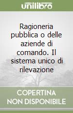 Ragioneria pubblica o delle aziende di comando. Il sistema unico di rilevazione