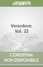 Versodove. Vol. 22 libro
