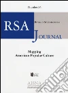 RSA journal. Rivista di studi americani. Vol. 24: Mapping american popular culture libro