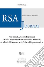 RSA journal. Rivista di studi americani. Vol. 29: #BlackLivesMatter Between social. Activism, academic discourse, and cultural representation