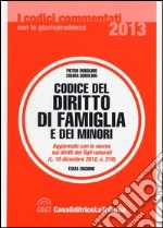 Codice del diritto di famiglia e dei minori libro