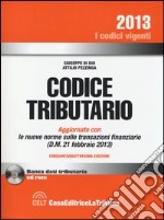 Codice tributario. Con CD-ROM libro