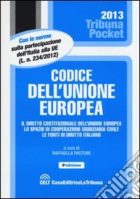 Codice dell'Unione europea libro