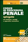 Codice di procedura penale spiegato con esempi pratici, dottrina, giurisprudenza, schemi, tabelle e appendice normativa. E-book. Formato EPUB libro