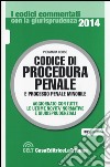 Codice di procedura penale e processo penale minorile libro