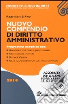 Nuovo compendio di diritto amministrativo libro