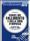 Codice del fallimento e della crisi d'impresa libro