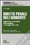 Diritto penale dell'ambiente libro