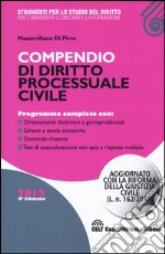 Compendio di diritto processuale civile libro