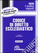 Codice di diritto ecclesiastico libro