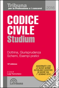 Codice civile. Dottrina, giurisprudenza, schemi, esempi pratici libro