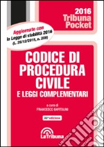 Codice di procedura civile e leggi complementari libro