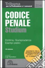 Codice penale Studium. Dottrina, giurisprudenza, esempi pratici libro