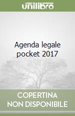 Agenda legale pocket 2017 libro