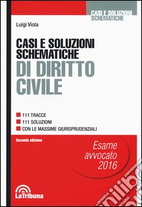 Casi e soluzioni schematiche di diritto civile