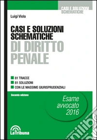 Casi e soluzioni schematiche di diritto penale