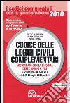 Codice delle leggi civili complementari libro