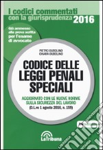 Codice delle leggi penali speciali libro