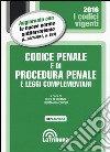 Codice penale e di procedura penale e leggi complementari libro