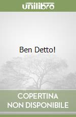 Ben Detto! libro