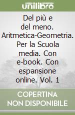 Del più e del meno. Aritmetica-Geometria. Per la Scuola media. Con e-book. Con espansione online. Vol. 1 libro