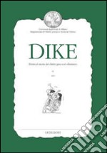 Dike. Rivista di storia del diritto greco ed ellenistico (2013). Vol. 16 libro