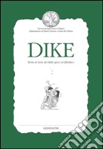 Dike. Rivista di storia del diritto greco ed ellenistico (2011). Vol. 14 libro