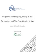 Prospettive del third party funding in italia libro