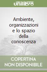 Ambiente, organizzazioni e lo spazio della conoscenza libro