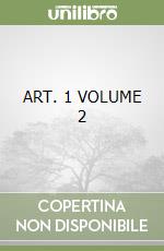 ART. 1 VOLUME 2 libro