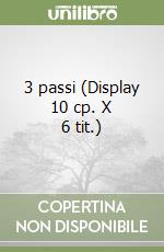 3 passi (Display 10 cp. X 6 tit.) libro