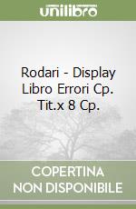 Rodari - Display Libro Errori Cp. Tit.x 8 Cp.