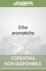 Erbe aromatiche libro