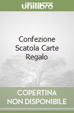 Confezione Scatola Carte Regalo libro