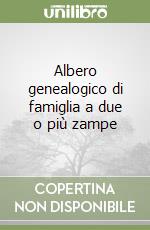 Albero genealogico di famiglia a due o più zampe libro