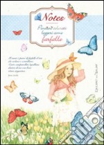 Pensieri colorati leggeri come farfalle. Notes libro