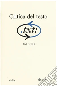 Critica del testo. Vol. 17/1 libro