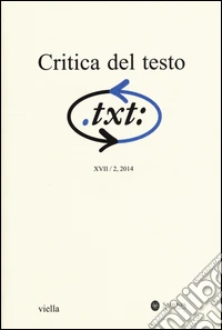 Critica del testo. Vol. 17/2