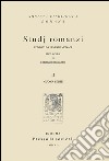 Studj romanzi. Nuova serie. Vol. 2 libro