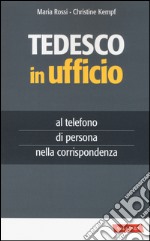 Tedesco in ufficio libro