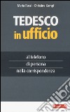 Tedesco in ufficio libro