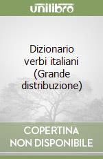 Dizionario verbi italiani (Grande distribuzione) libro