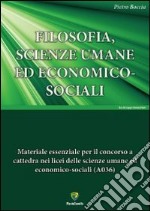 Filosofia, scienze umane ed economico-sociali libro