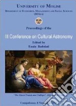 Third conference on cultural astronomy libro