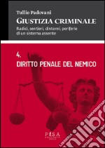 Giustizia criminale. Vol. 4: Diritto penale del nemico libro