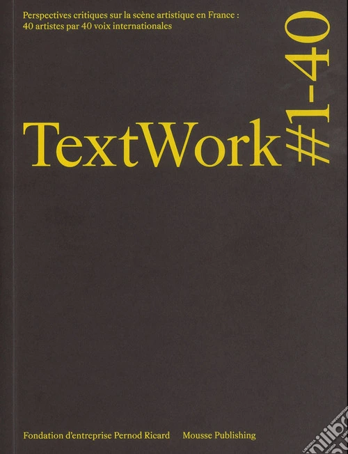 TextWork #1-40. Ediz. francese